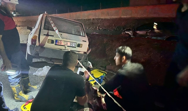 Bağlantı yolunda feci kaza! 1 ölü 6 yaralı