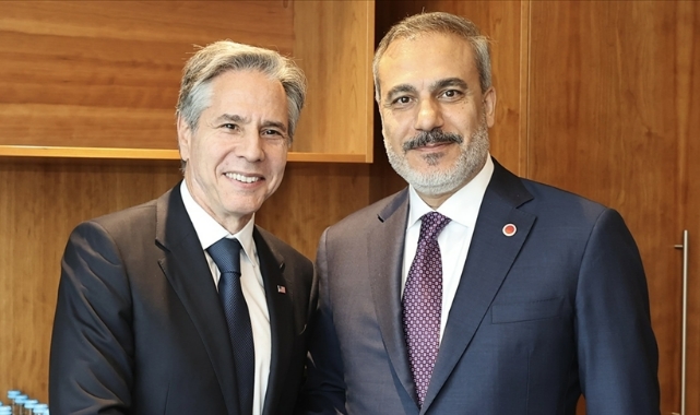 Bakan Fidan, ABD'li mevkidaşı Blinken ile görüştü