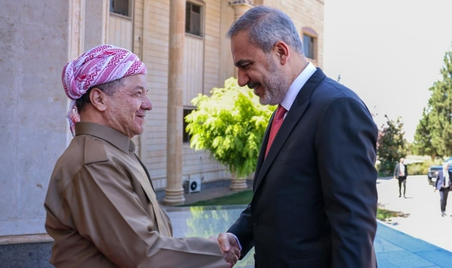 Bakan Fidan, Barzani ile görüştü