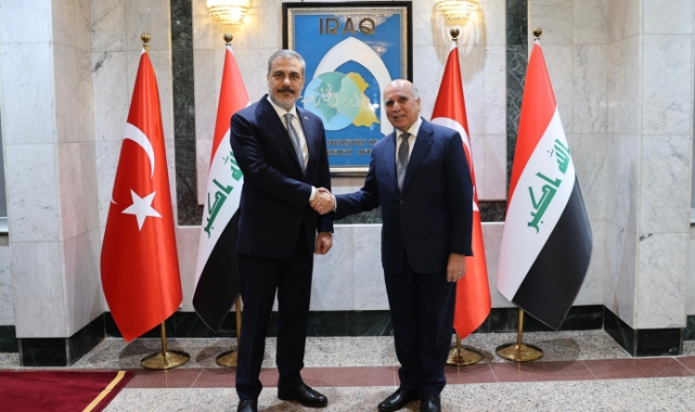 Bakan Fidan, Irak'lı mevkidaşı ile görüştü