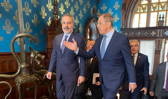 Bakan Fidan Lavrov ile görüştü