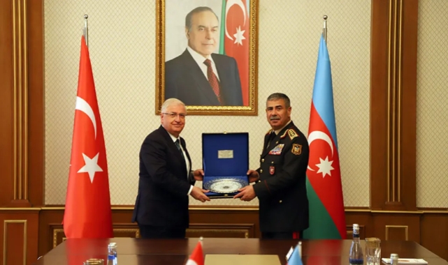 Bakan Güler, Azeri mevkidaşı ile görüştü