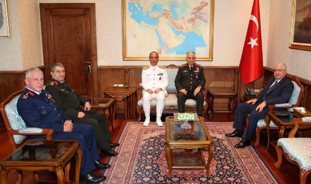 Bakan Güler, TSK Komuta Kademesi’ni kabul etti
