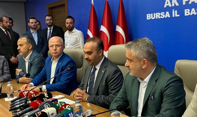 Sanayi ve Teknoloji Bakanı Mehmet Fatih Kacır: Bursa'ya 161 milyar yatırım yaptık