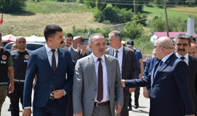 Bakan Yardımcısı Uçarmak Türkgözü Sınır Kapısı’nda