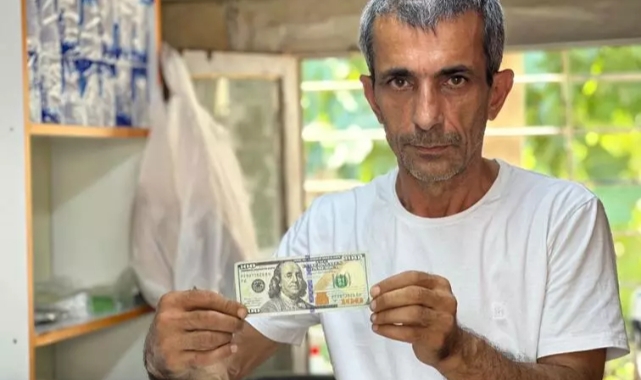 Bakkala sahte dolar şoku! 2 bin 450 lira para üstü alıp gözden kayboldu