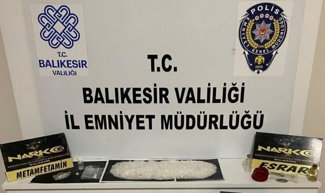 Balıkesir'de uyuşturucu operasyonu: 87 gözaltı
