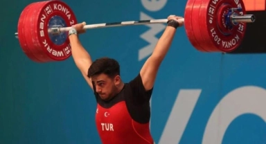 BARÜ’lü milli halterci Taner Çağlar, Avrupa 3. oldu