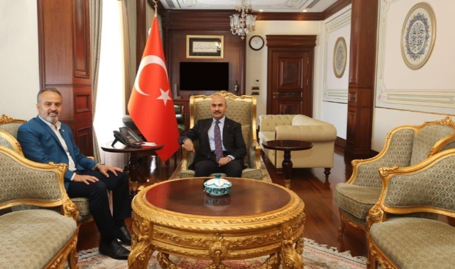 Başkan Aktaş, Vali Demirtaş'ı ziyaret etti