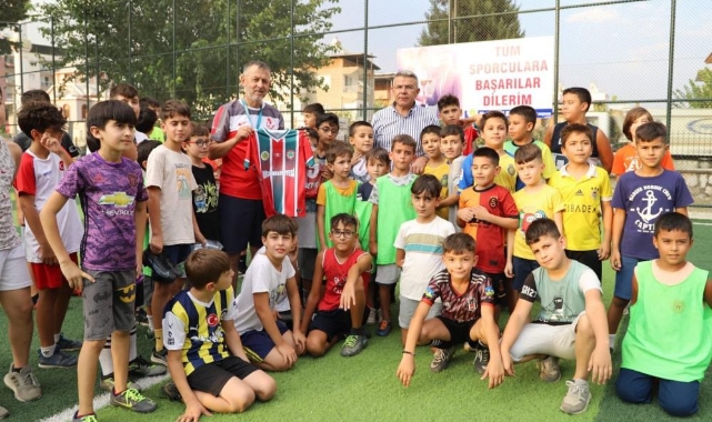 Başkan Güler'den, gençlere forma sürprizi