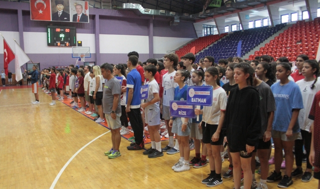 Basketbolun genç yıldızları Ordu’da buluştu