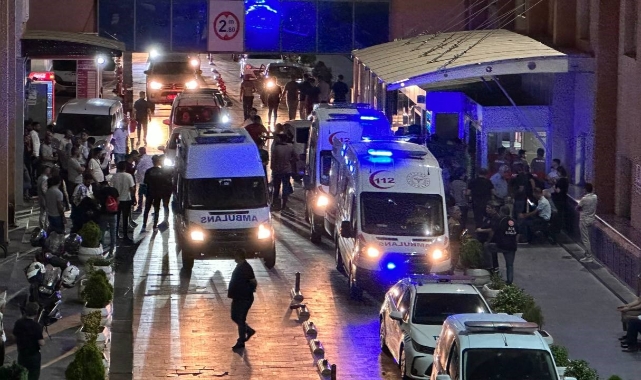 Batman'da 2 aile arasında bıçaklı kavga: 41 yaralı