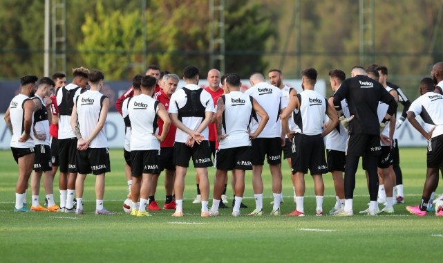 Beşiktaş, Neftçi Bakü maçının hazırlıklarını tamamladı