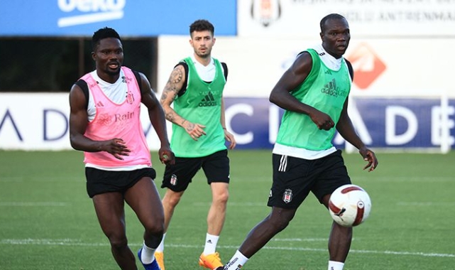 Beşiktaş taktik çalıştı