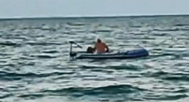 Botta kadın döven saldırgan yakalandı
