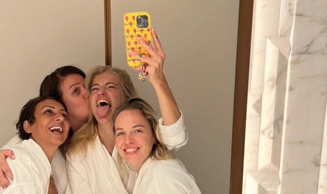 Burcu Esmersoy gelin hamamı yaptı