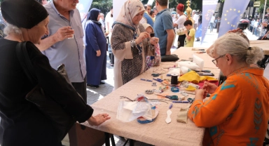 Bursa AB Bilgi Merkezi'nden çevreci sanat etkinliği