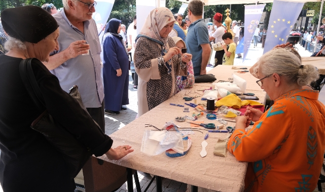 Bursa AB Bilgi Merkezi'nden çevreci sanat etkinliği