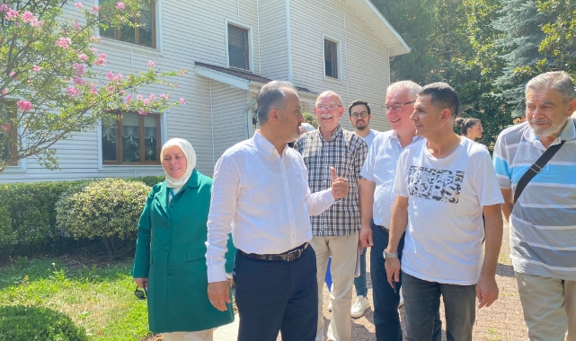 Bursa'da Başkanlık konutunda tarihi dönüşüm