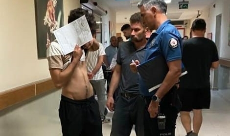 Bursa'da kanlı kavga! 1 milimle ölümden dönü