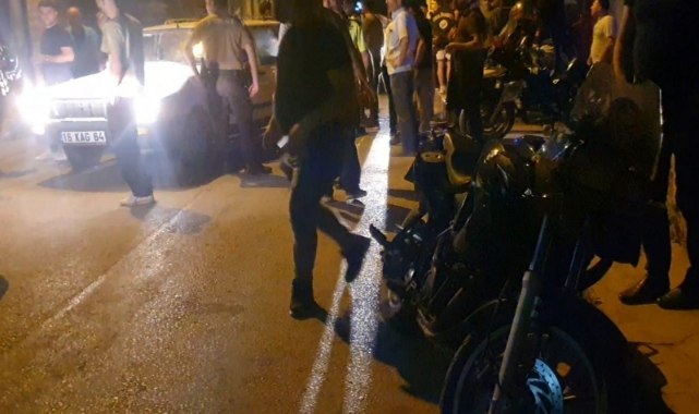 Bursa'da kavga ihbarına giden polisler kaza yaptı!