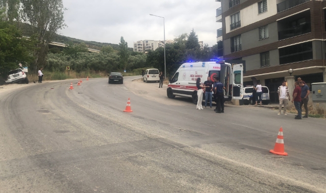 Bursa'da kaygan yolda gizemli kaza