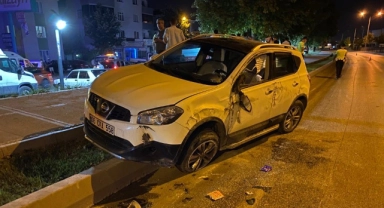 Bursa'da otomobil ile cip çarpıştı!