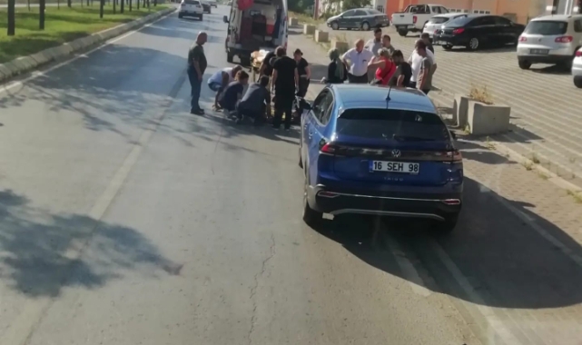 Bursa'da otomobilin çarptığı bisikletliden acı haber