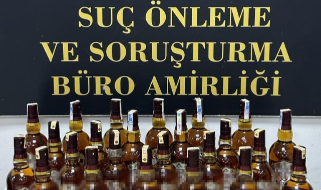 Bursa'da kaçak içki operasyonu