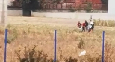 Bursa'da tarlada çıkan yangın kavgaya dönüştü