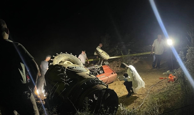 Bursa'da traktör devrilmesi sonucu acı kayıp