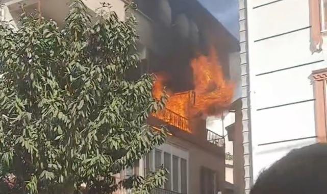 Bursa'da yangın paniği
