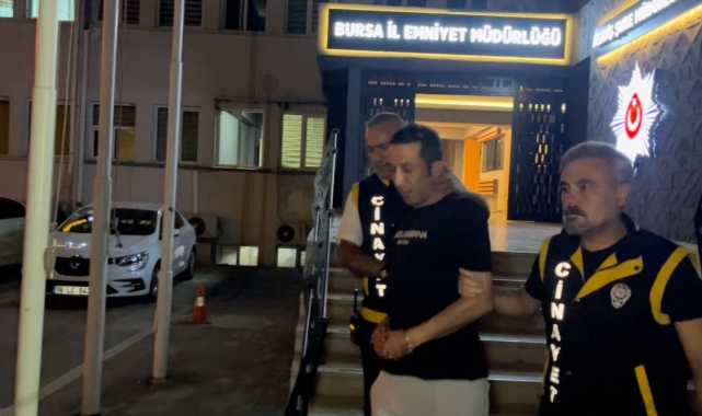 Bursa'daki intikam cinayeti zanlısı yakalandı