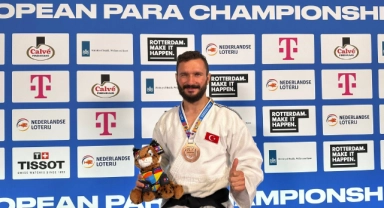 Bursalı Milli sporcu Çimciler, Avrupa üçüncüsü oldu