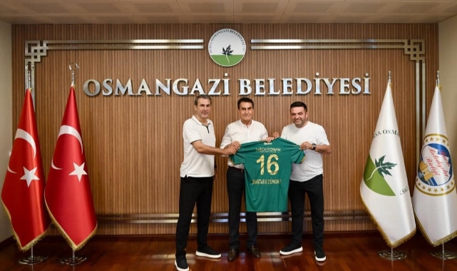 Bursaspor’dan Başkan Dündar’a ziyaret