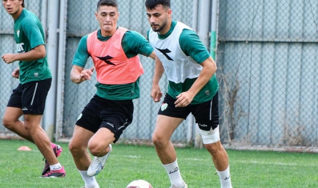 Bursaspor taktik idman yaptı