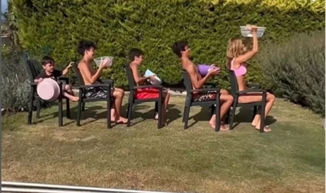 Çağla Şıkel her gün bu manzaraya uyanıyor