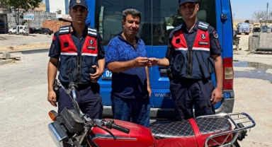 Çalınan motosikletine 15 yıl sonra kavuştu