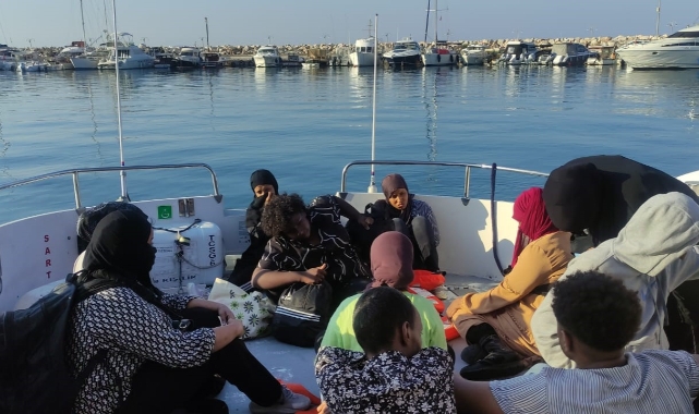 Çanakkale'de 16 kaçak göçmen yakalandı