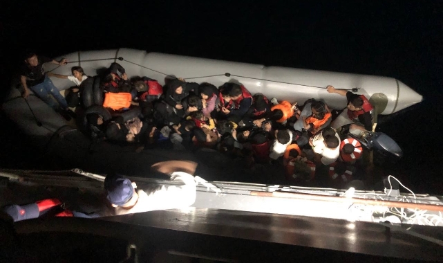 Çanakkale'de 37 kaçak göçmen yakalandı