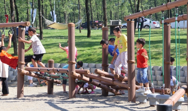 Yıldırım'ın yeni gözdesi Cumalıkızık Orman Parkı