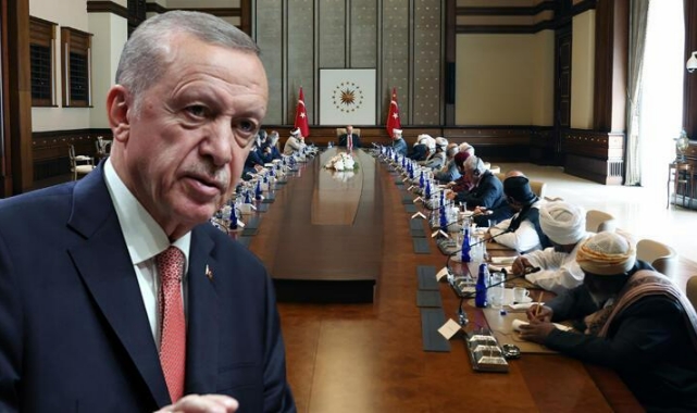 Cumhurbaşkanı Erdoğan Müslüman Alimler Heyeti'ni kabul etti