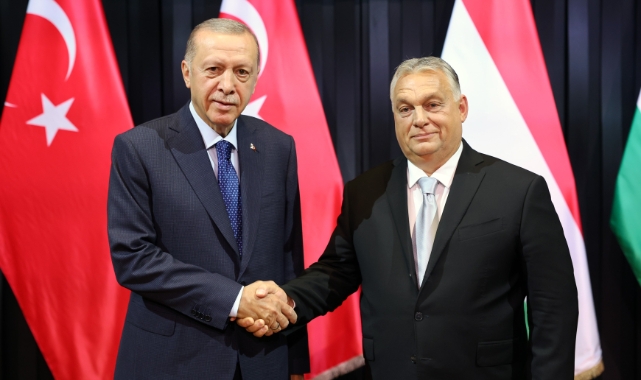 Cumhurbaşkanı Erdoğan, Orban ile görüştü