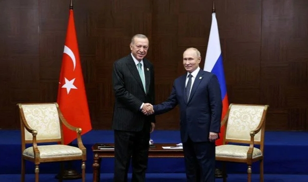 Cumhurbaşkanı Erdoğan, Putin ile görüştü