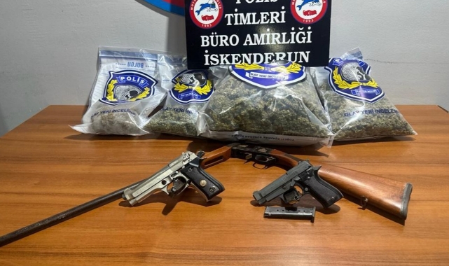 Denetimde iki şüpheli gözaltına alındı