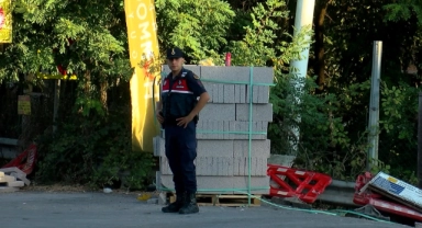 Denizde bulunan top mermi panik yarattı