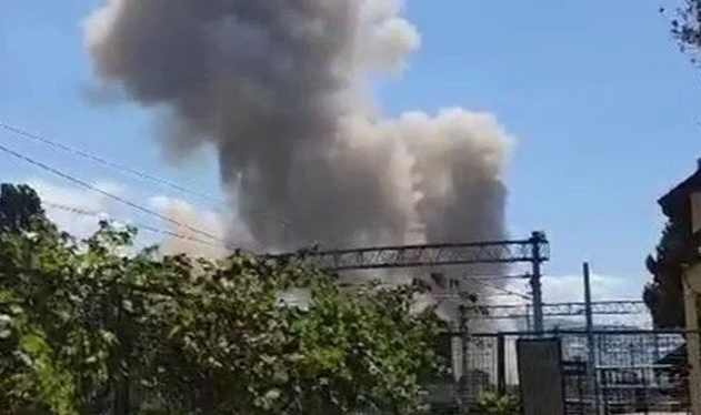 Derince Limanı'nda patlama