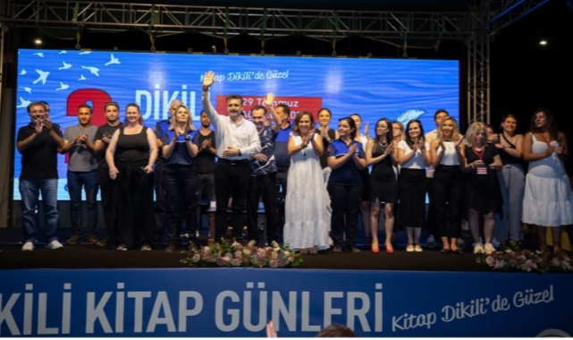 Dikili kitabın kalbi oldu