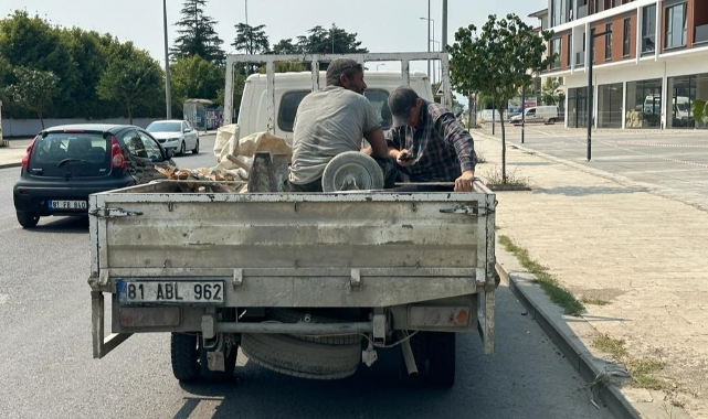 Düzensiz göçmenler polisin dikkatinden kaçmadı