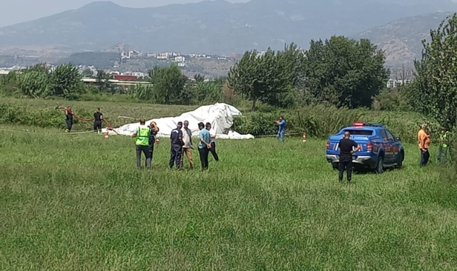 THY'nin eğitim uçağı düştü!